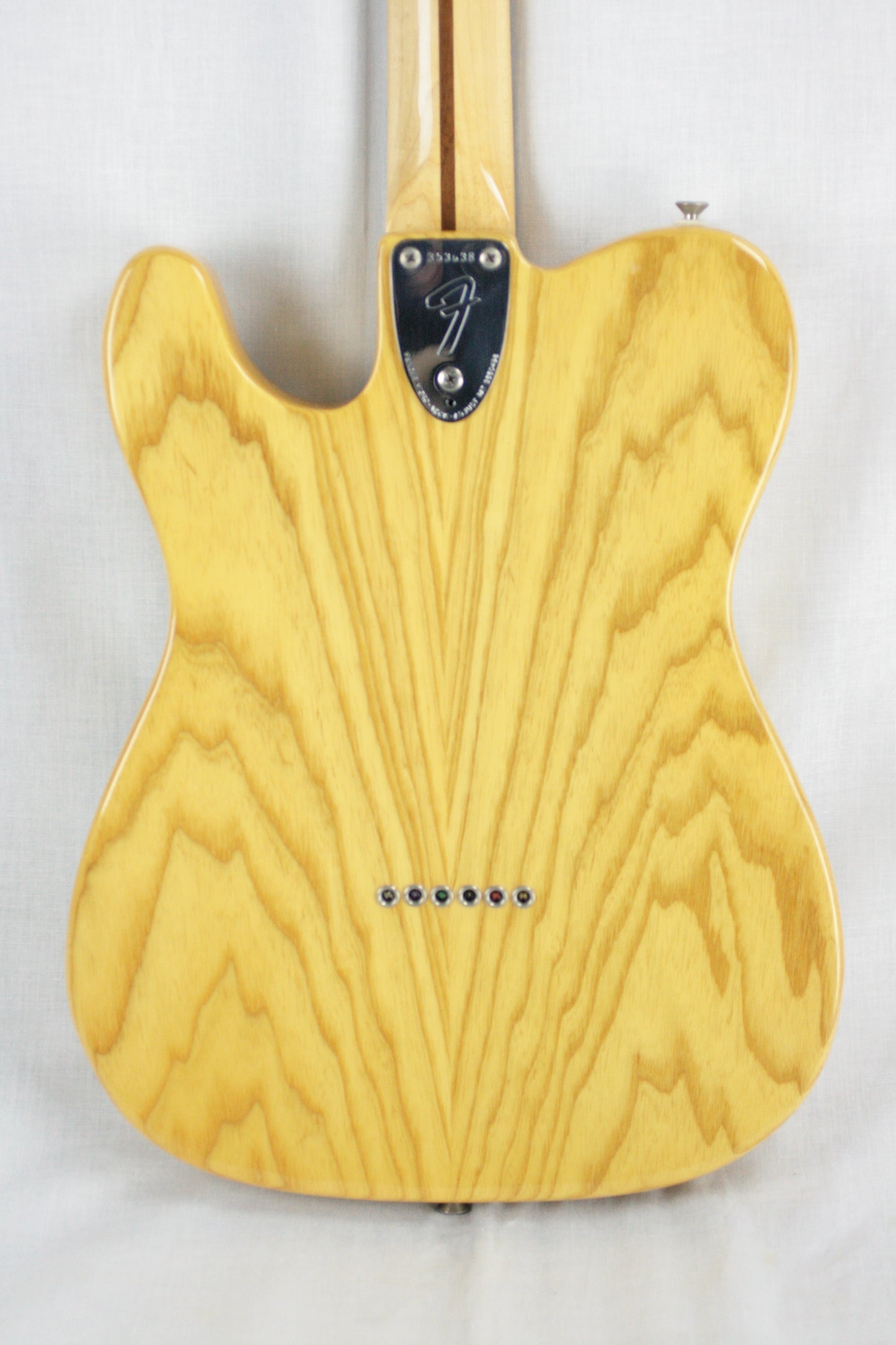 CLEAN 1972 Fender Telecaster Thinline! Vintage 1970's Tele! Single-String Tree! 100% Original!