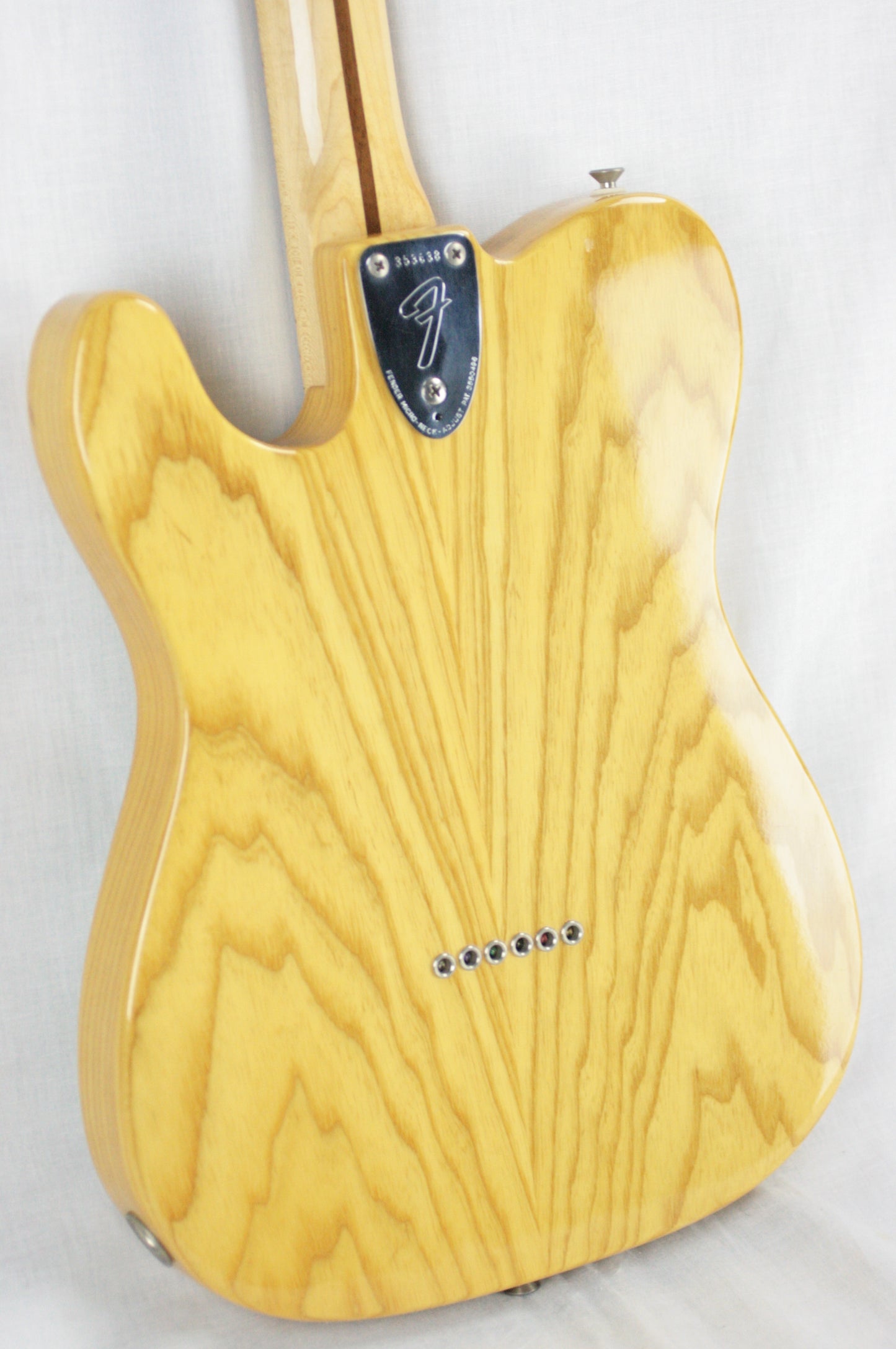 CLEAN 1972 Fender Telecaster Thinline! Vintage 1970's Tele! Single-String Tree! 100% Original!