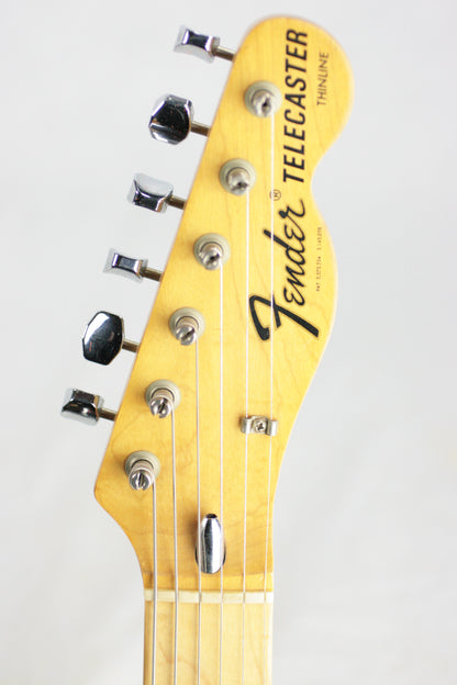 CLEAN 1972 Fender Telecaster Thinline! Vintage 1970's Tele! Single-String Tree! 100% Original!