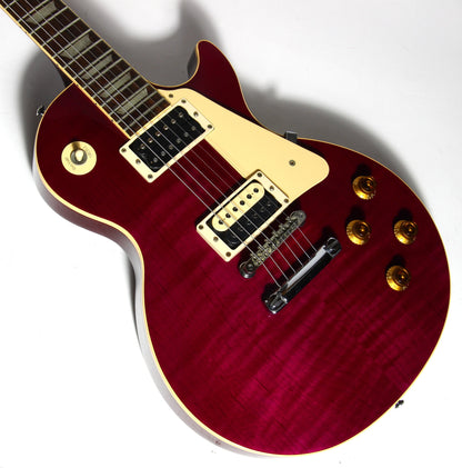 1992 Gibson Les Paul "Model" Classic Plus TRANSLUCENT PURPLE Flametop! 1990's standard