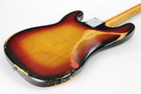 1977 Fender Precision Bass Vintage - Sunburst, Maple Board, P-Bass, Real Relic, not Custom Shop!