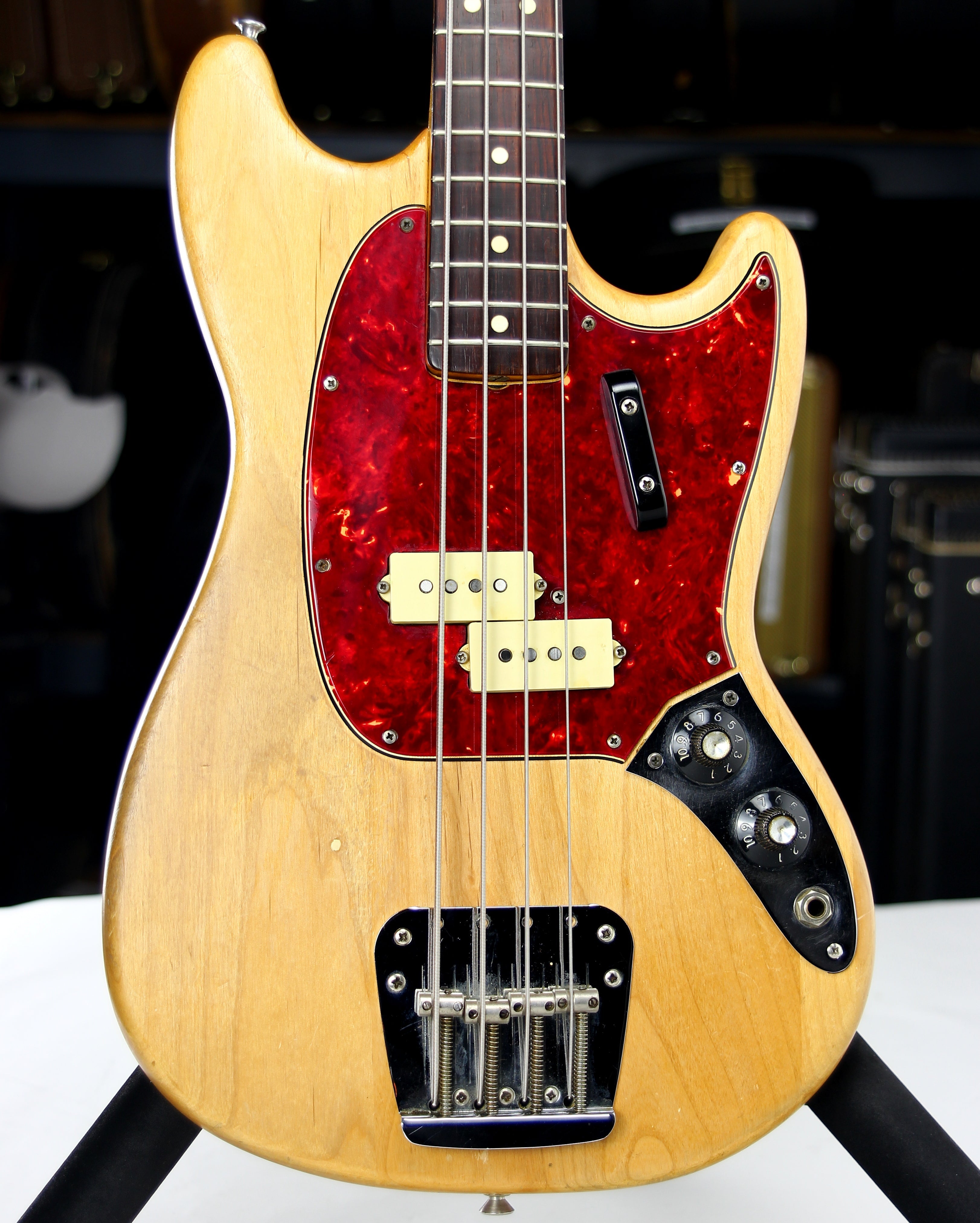*SOLD*  1966 Fender Mustang Bass Modified - Precision P-Bass Pickup, Vintage 1960’s