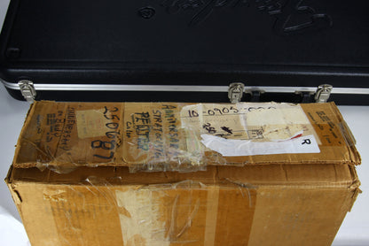 NOS! 1979 Fender 25th Silver Anniversary Stratocaster in WHITE PEARLESCENT! Original BOX, Paperwork etc!