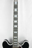 2017 Gibson ES-355 EBONY BLACK Gloss Limited Edition! Gold Bigsby! Memphis 335 345