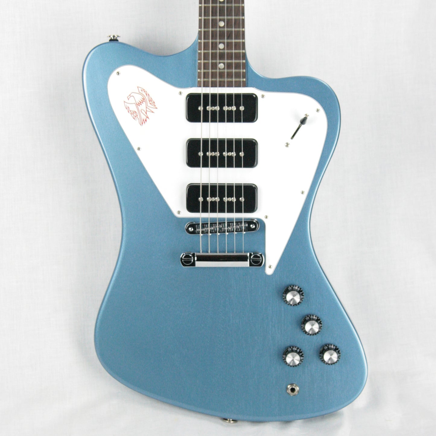 2011 Gibson Firebird Studio Non-Reverse Pelham Blue 3 P90's w/ OHSC! MINTY!