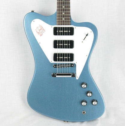 2011 Gibson Firebird Studio Non-Reverse Pelham Blue 3 P90's w/ OHSC! MINTY!