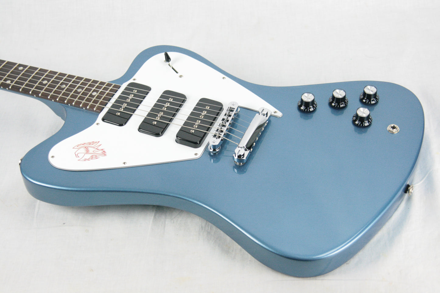 2011 Gibson Firebird Studio Non-Reverse Pelham Blue 3 P90's w/ OHSC! MINTY!