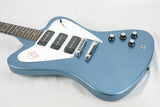 2011 Gibson Firebird Non-Reverse Pelham Blue 3 P90's w/ OHSC! MINTY!