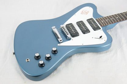 2011 Gibson Firebird Studio Non-Reverse Pelham Blue 3 P90's w/ OHSC! MINTY!