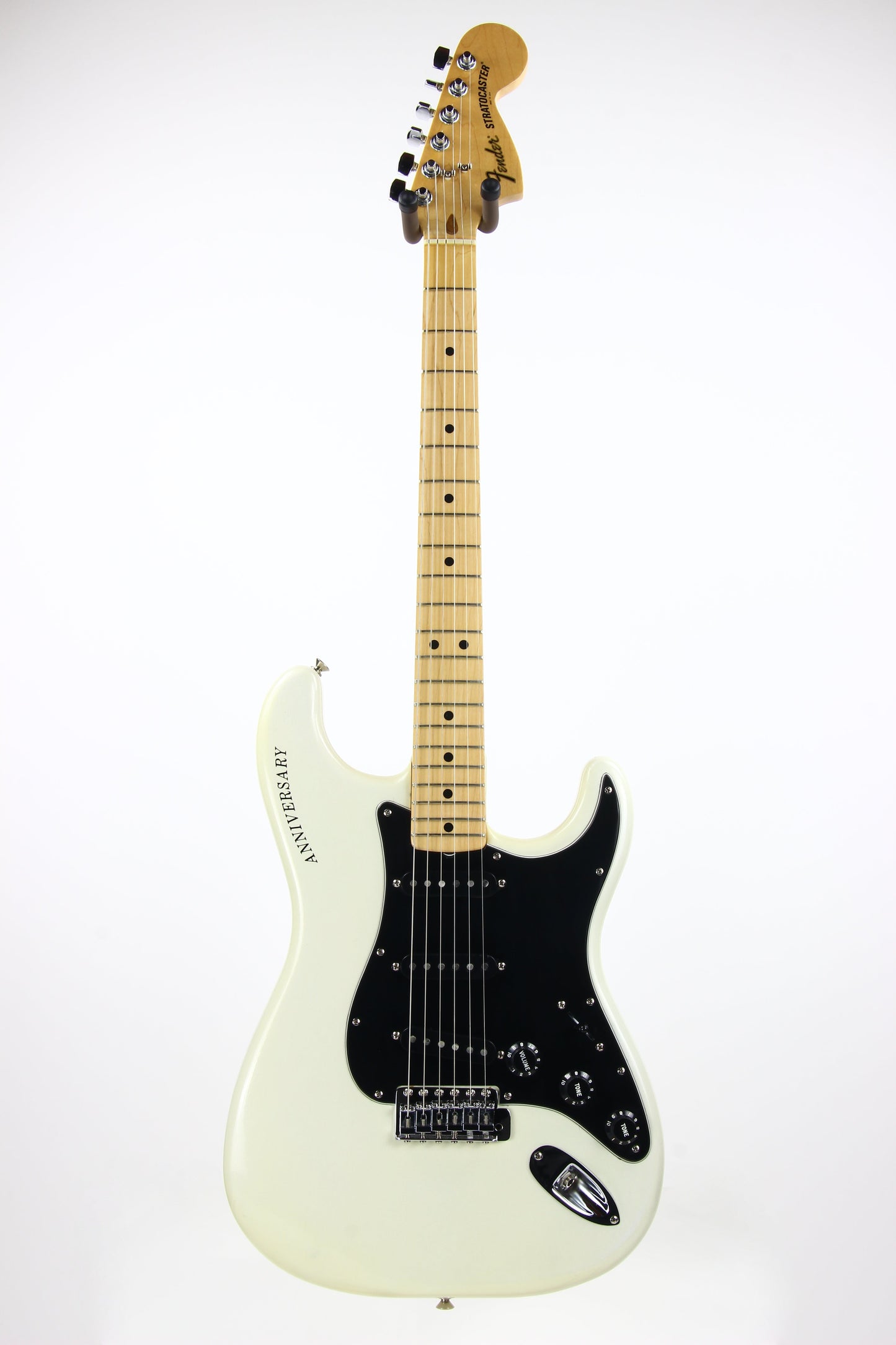 NOS! 1979 Fender 25th Silver Anniversary Stratocaster in WHITE PEARLESCENT! Original BOX, Paperwork etc!