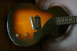 *SOLD*  RARE 1954 Gibson Les Paul Jr 2-PIECE MAPLE BODY! Junior Standard