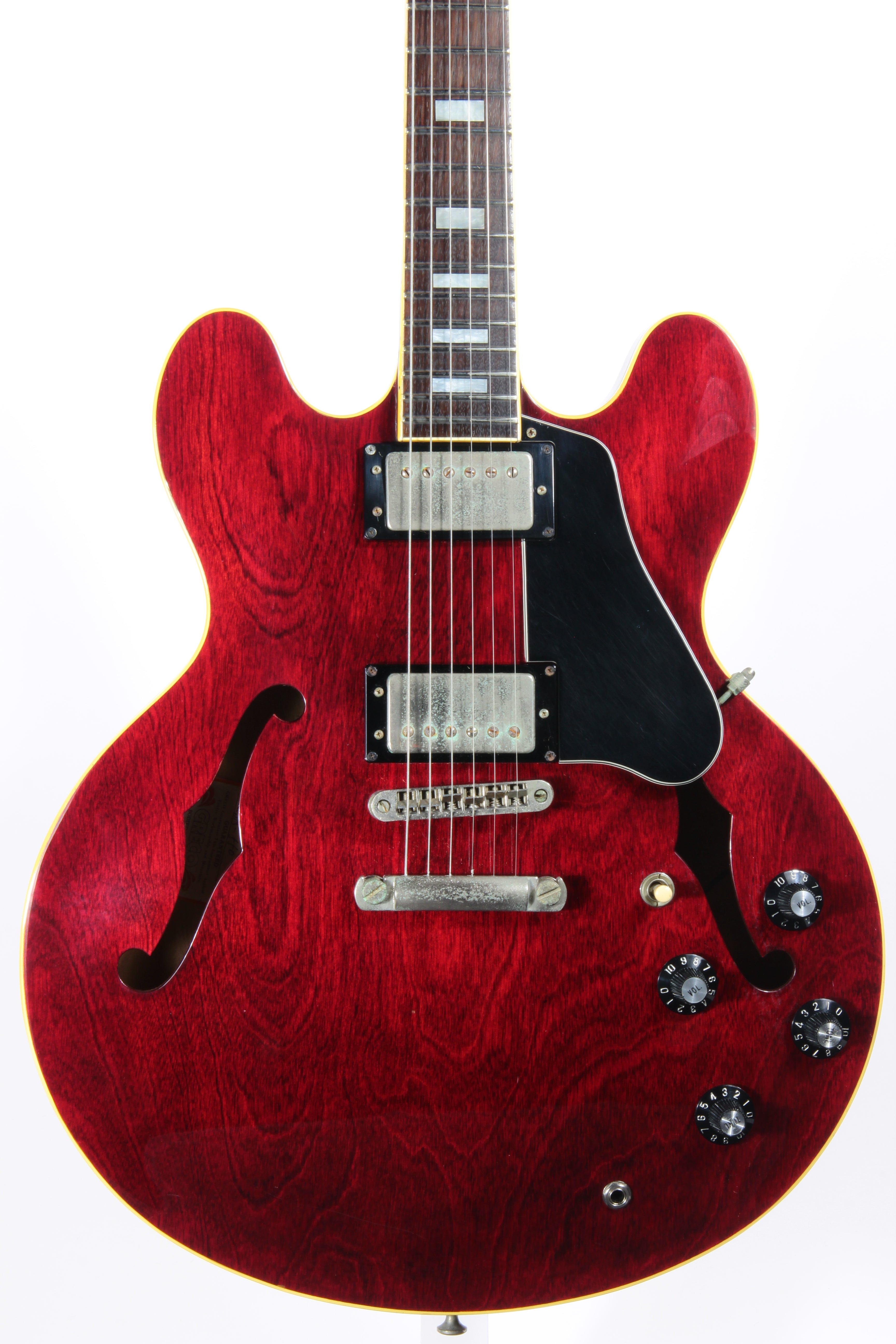 1979 Greco SA-550 Vintage Semi-Hollowbody Guitar Cherry Red ES-335 - M –  Kansas City Vintage Guitars