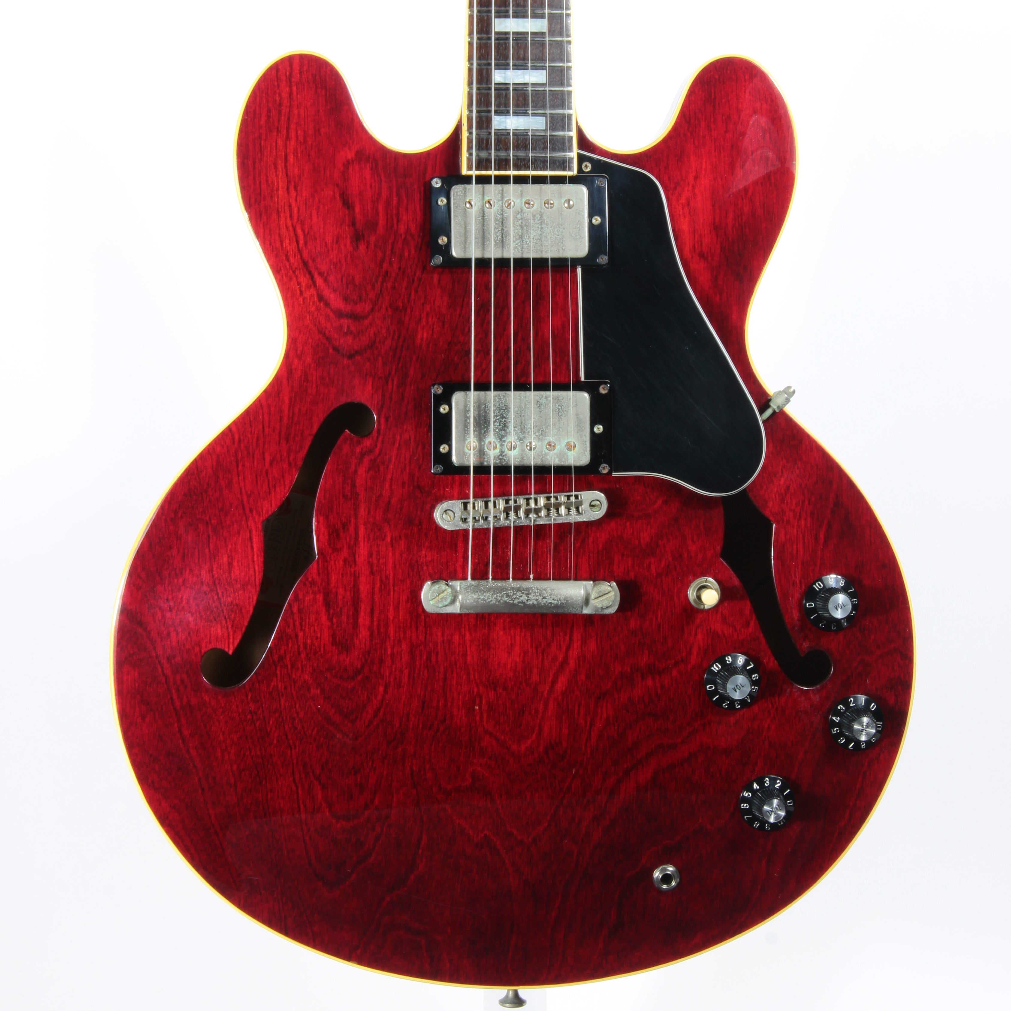 *SOLD*  1979 Greco SA-550 Vintage Semi-Hollowbody Guitar Cherry Red ES-335 - MIJ Japan Fujigen