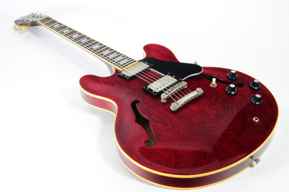 1979 Greco SA-550 Vintage Semi-Hollowbody Guitar Cherry Red ES-335 - MIJ Japan Fujigen