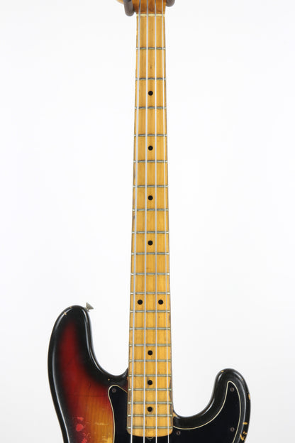 1977 Fender Precision Bass Vintage - Sunburst, Maple Board, P-Bass, Real Relic, not Custom Shop!