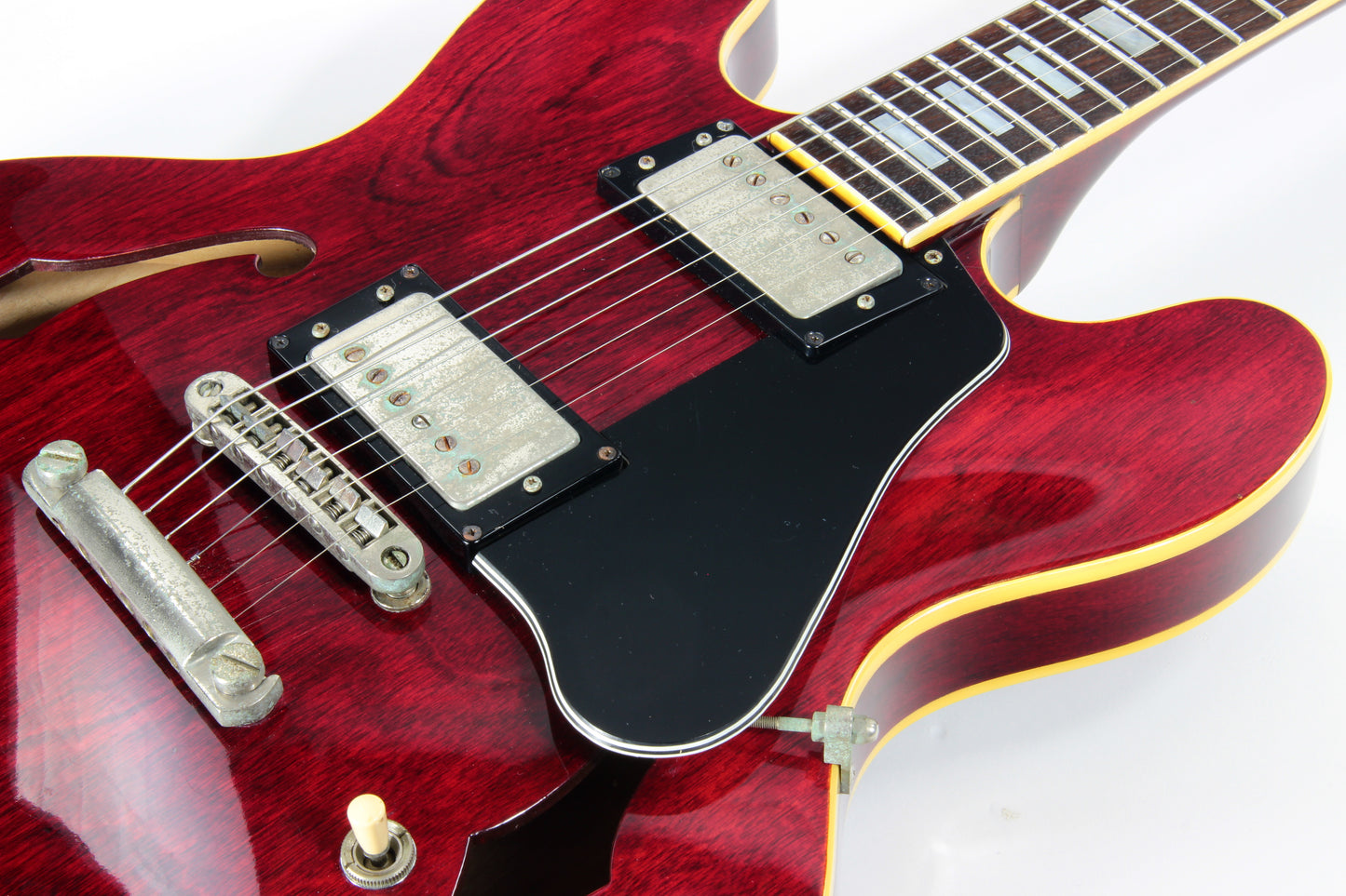 1979 Greco SA-550 Vintage Semi-Hollowbody Guitar Cherry Red ES-335 - MIJ Japan Fujigen