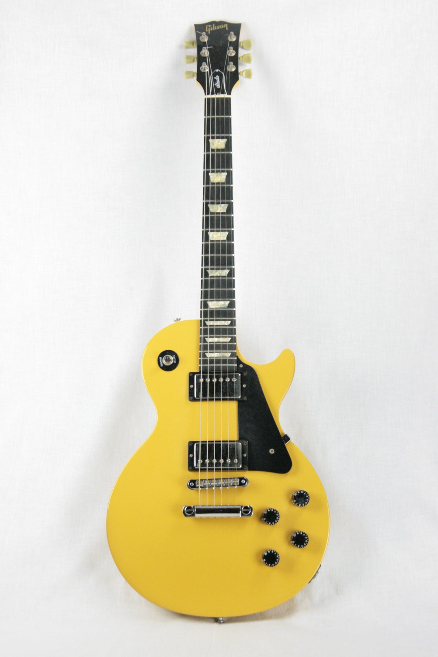 1990 Gibson Les Paul Studio in TV Yellow! Promotional Not For Resale! Artist Guitar! Ebony Board