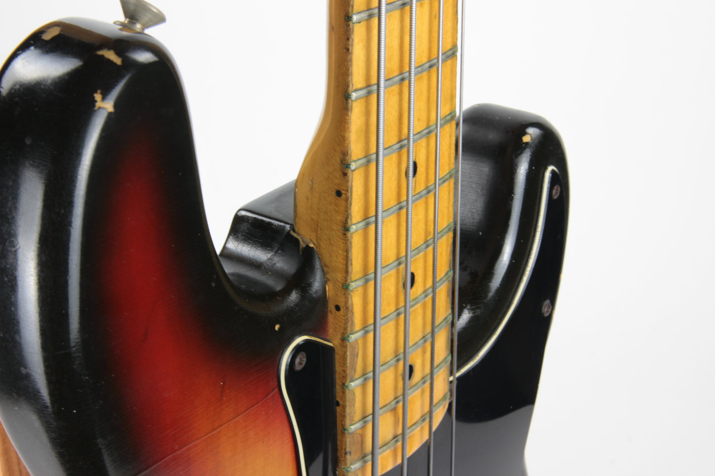 1977 Fender Precision Bass Vintage - Sunburst, Maple Board, P-Bass, Real Relic, not Custom Shop!