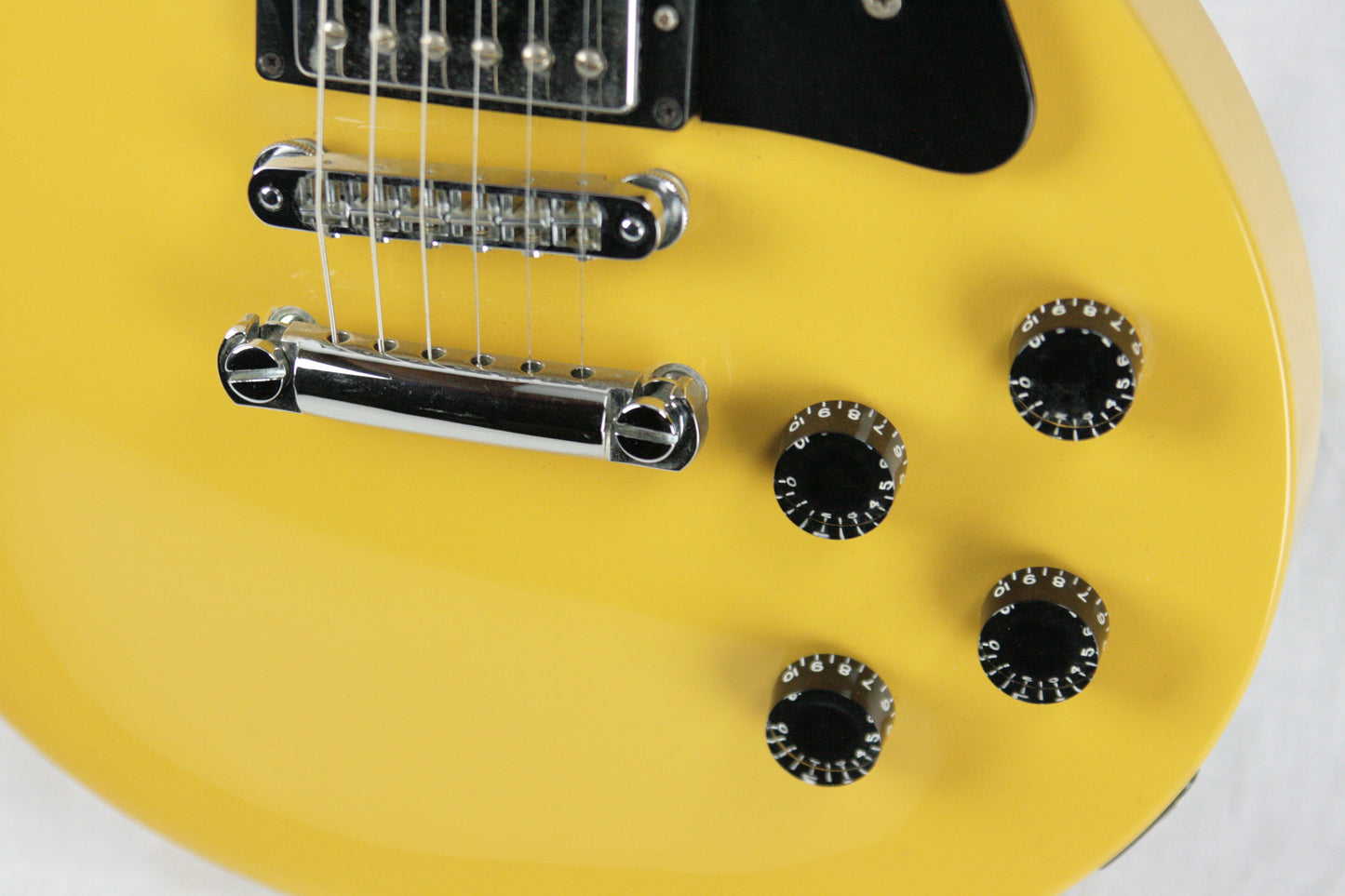 1990 Gibson Les Paul Studio in TV Yellow! Promotional Not For Resale! Artist Guitar! Ebony Board