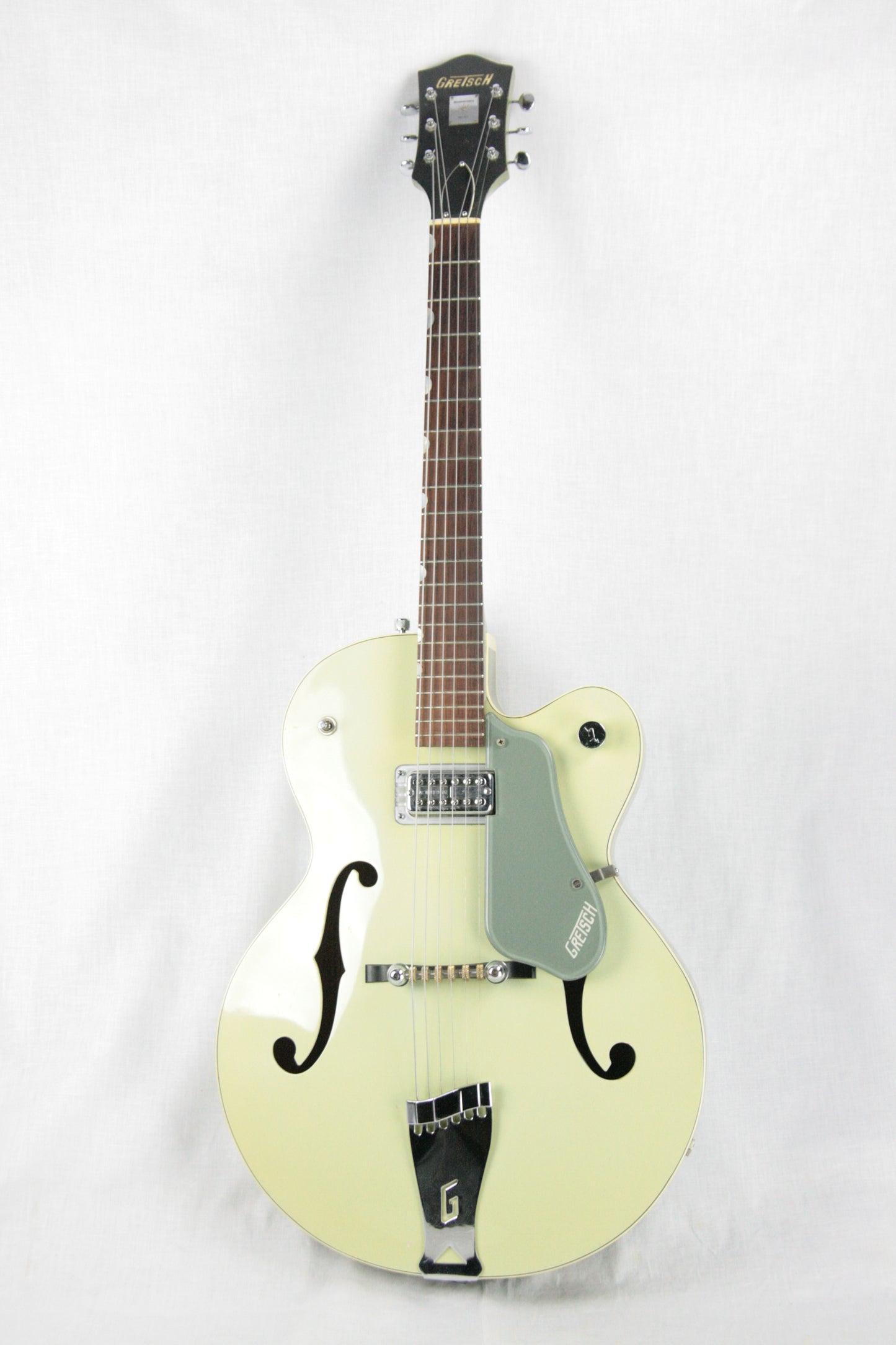 c. 1959 Gretsch 6125 Anniversary Two-Tone SMOKE GREEN w/ PAF Filtertron! Trestle-Bracing!