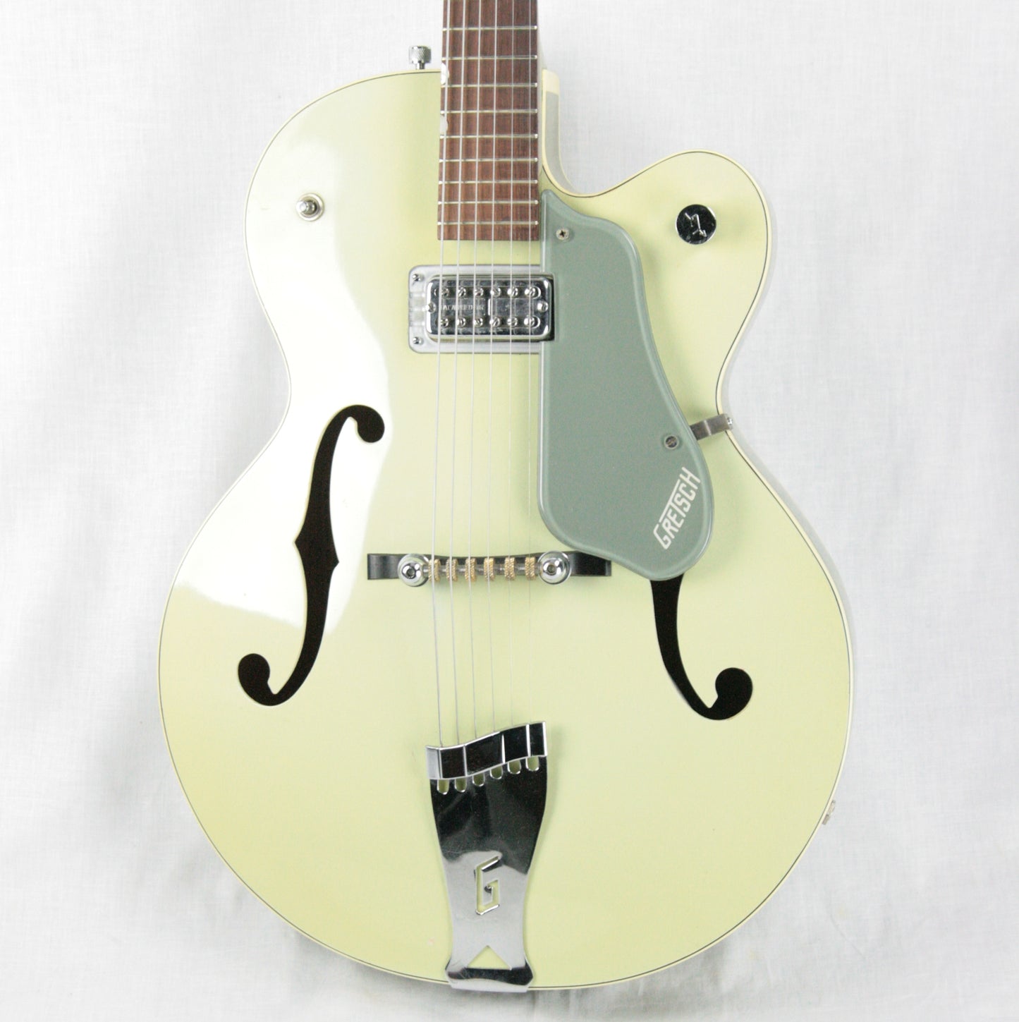 c. 1959 Gretsch 6125 Anniversary Two-Tone SMOKE GREEN w/ PAF Filtertron! Trestle-Bracing!