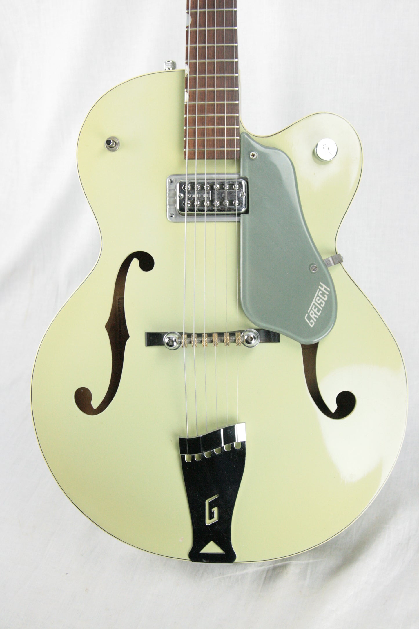 c. 1959 Gretsch 6125 Anniversary Two-Tone SMOKE GREEN w/ PAF Filtertron! Trestle-Bracing!