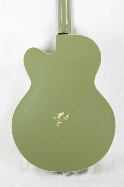 c. 1959 Gretsch 6125 Anniversary Two-Tone SMOKE GREEN w/ PAF Filtertron! Trestle-Bracing!