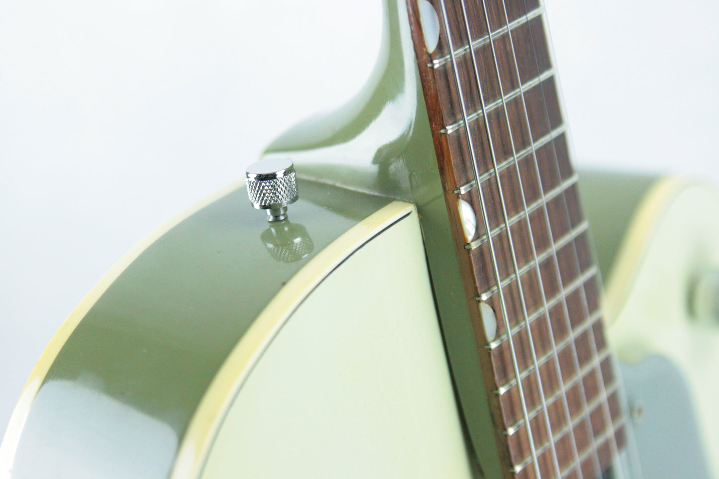 c. 1959 Gretsch 6125 Anniversary Two-Tone SMOKE GREEN w/ PAF Filtertron! Trestle-Bracing!