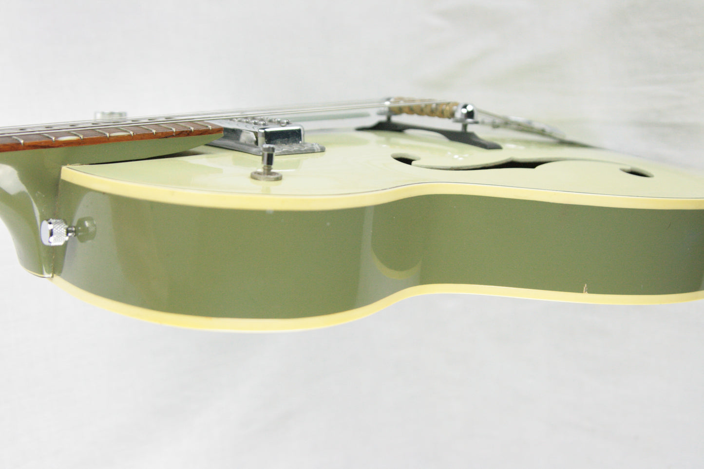 c. 1959 Gretsch 6125 Anniversary Two-Tone SMOKE GREEN w/ PAF Filtertron! Trestle-Bracing!