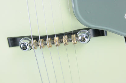 c. 1959 Gretsch 6125 Anniversary Two-Tone SMOKE GREEN w/ PAF Filtertron! Trestle-Bracing!