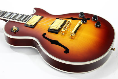 1997 Gibson Custom Shop Les Paul Florentine Sunburst -- Bantam Elite, Ebony Board, ES 335 Semi Hollow