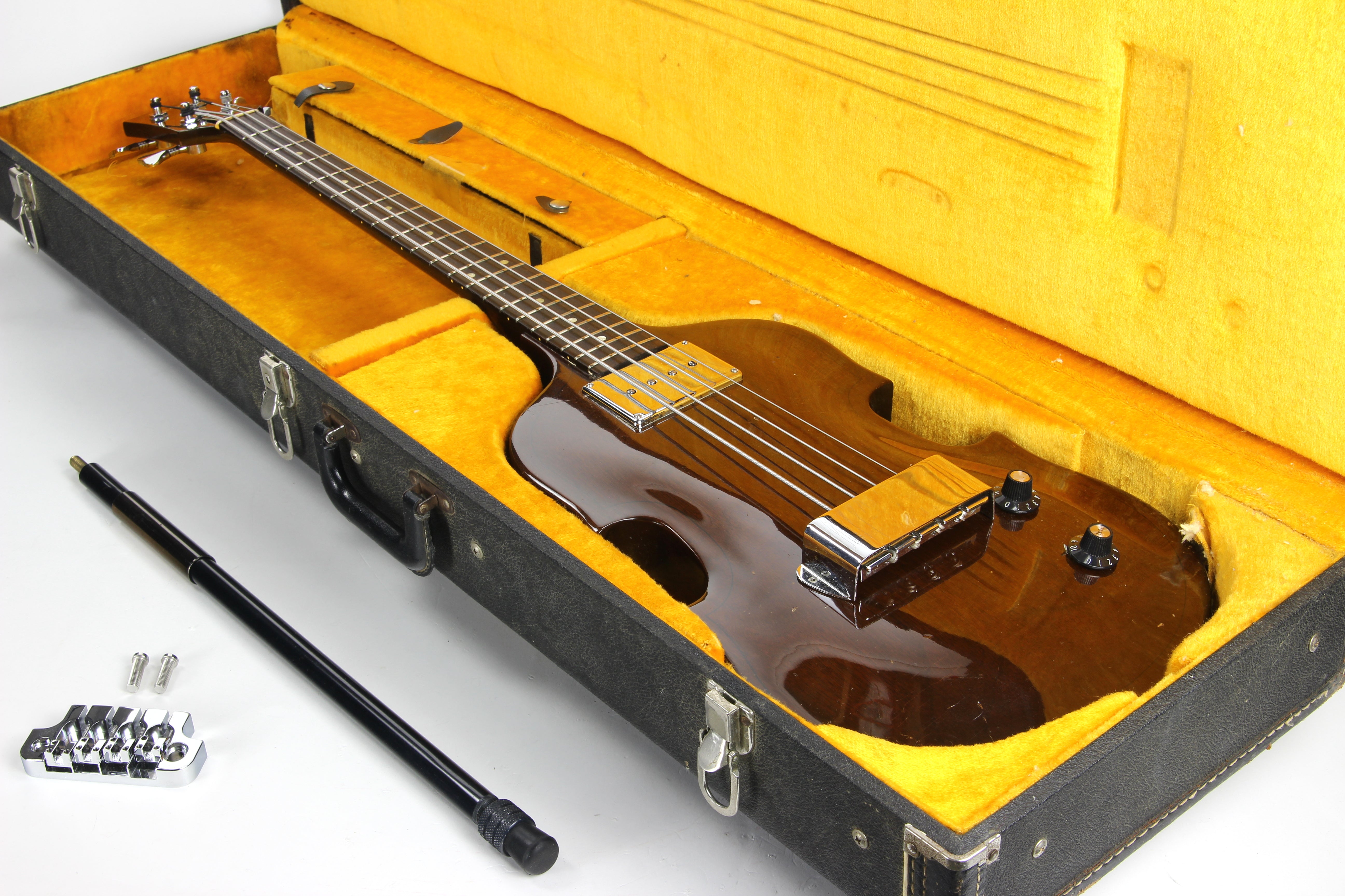 1969 Gibson EB-1 Violin Bass Jack Bruce Cream - Original Case, Stand ...