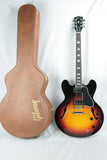 2017 Gibson ES-335 Slim Neck FIGURED Sunset Burst! Block inlays! Memphis Sunburst