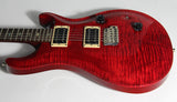 1987 PRS Custom 24 Guitar BRAZILIAN ROSEWOOD Paul Reed Smith - Scarlet Red, Bird Inlays