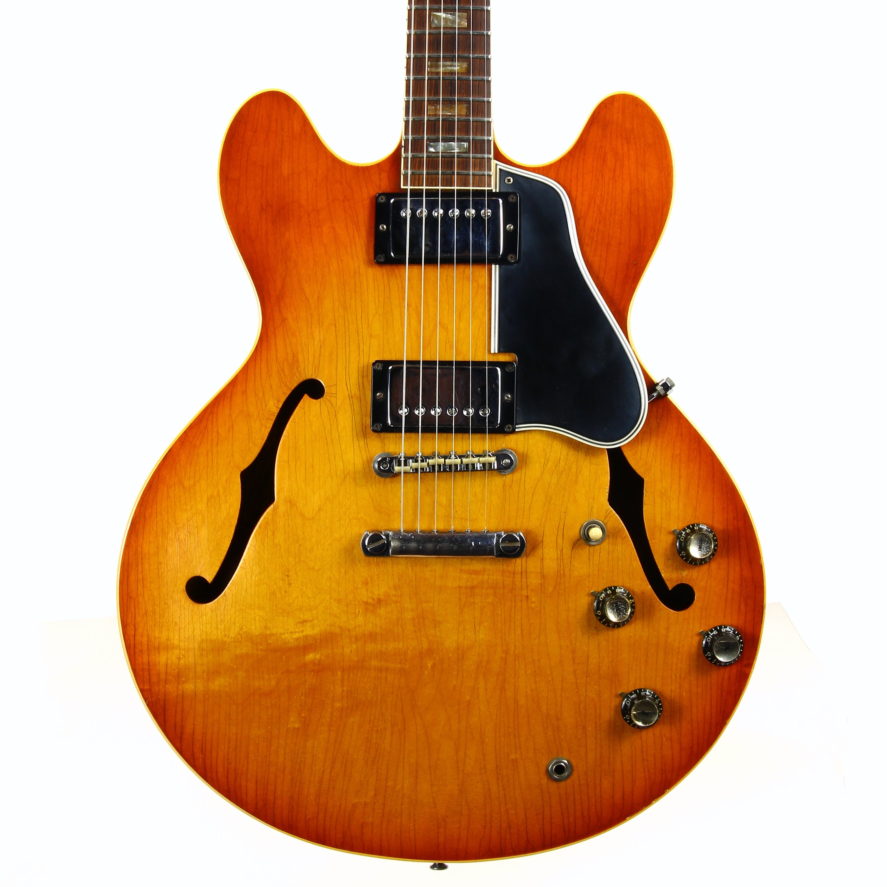 *SOLD*  1965 Gibson ES-335 TD w/ Original Case - WIDE 1964 NUT, 2 PAT # PAF's, No Breaks!