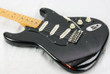 2008 Fender Custom Shop David Gilmour Signature Series Stratocaster Relic - Black over 3-color Sunburst