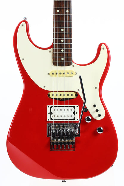 1987 Kramer E.E. Pro 1 Elliot Easton RED Signature Super Strat -- White Pickguard, Stratocaster 1980's