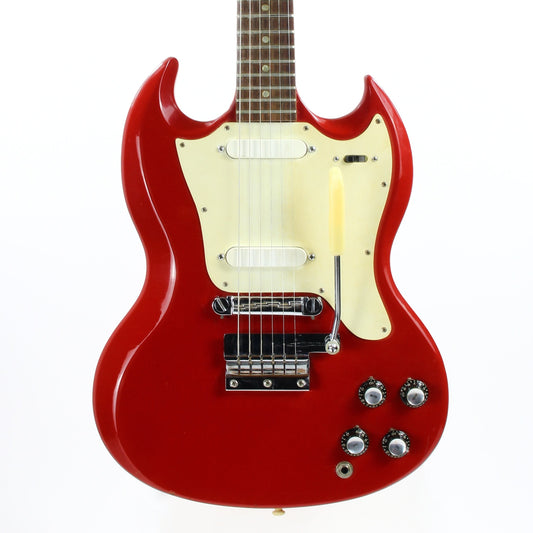 1966 Gibson SG Melody Maker D Vintage Electric Guitar FIRE ENGINE RED -- 100% Original w/ Case, Cardinal