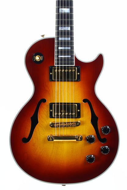 1997 Gibson Custom Shop Les Paul Florentine Sunburst -- Bantam Elite, Ebony Board, ES 335 Semi Hollow