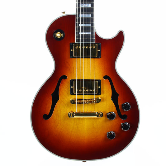 1997 Gibson Custom Shop Les Paul Florentine Sunburst -- Bantam Elite, Ebony Board, ES 335 Semi Hollow