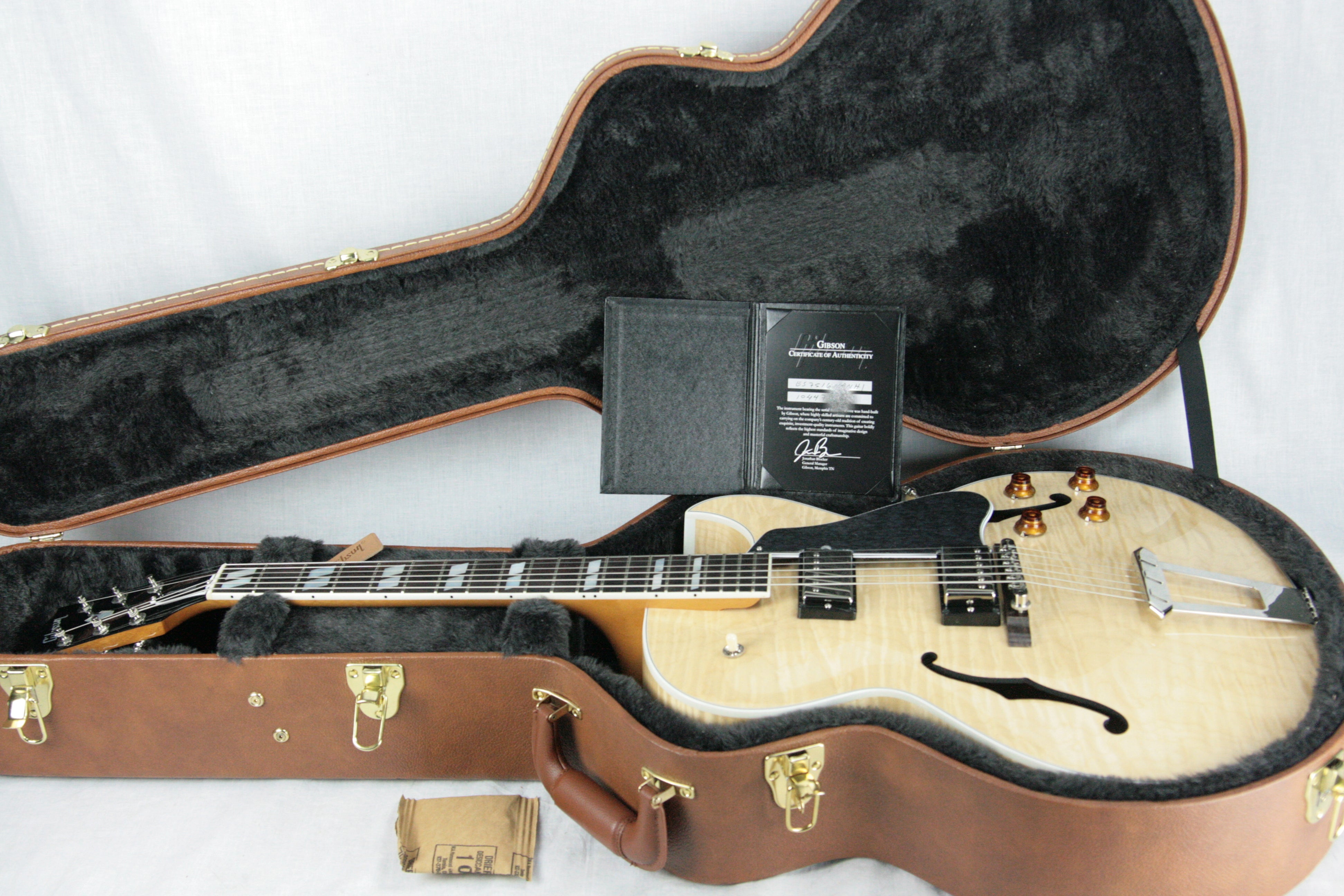 *SOLD*  2017 Gibson ES-175 FIGURED NATURAL Memphis Jazz Archtop 335 355