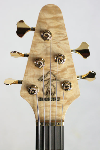 MINT 2003 Alembic Essence 5-String Bass Guitar! Beautiful Quilted Maple! europa