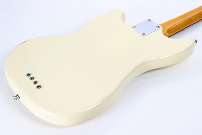 c. 1994 Fender Japan Mustang Bass Olympic White - MIJ Shortscale Vintage Reissue