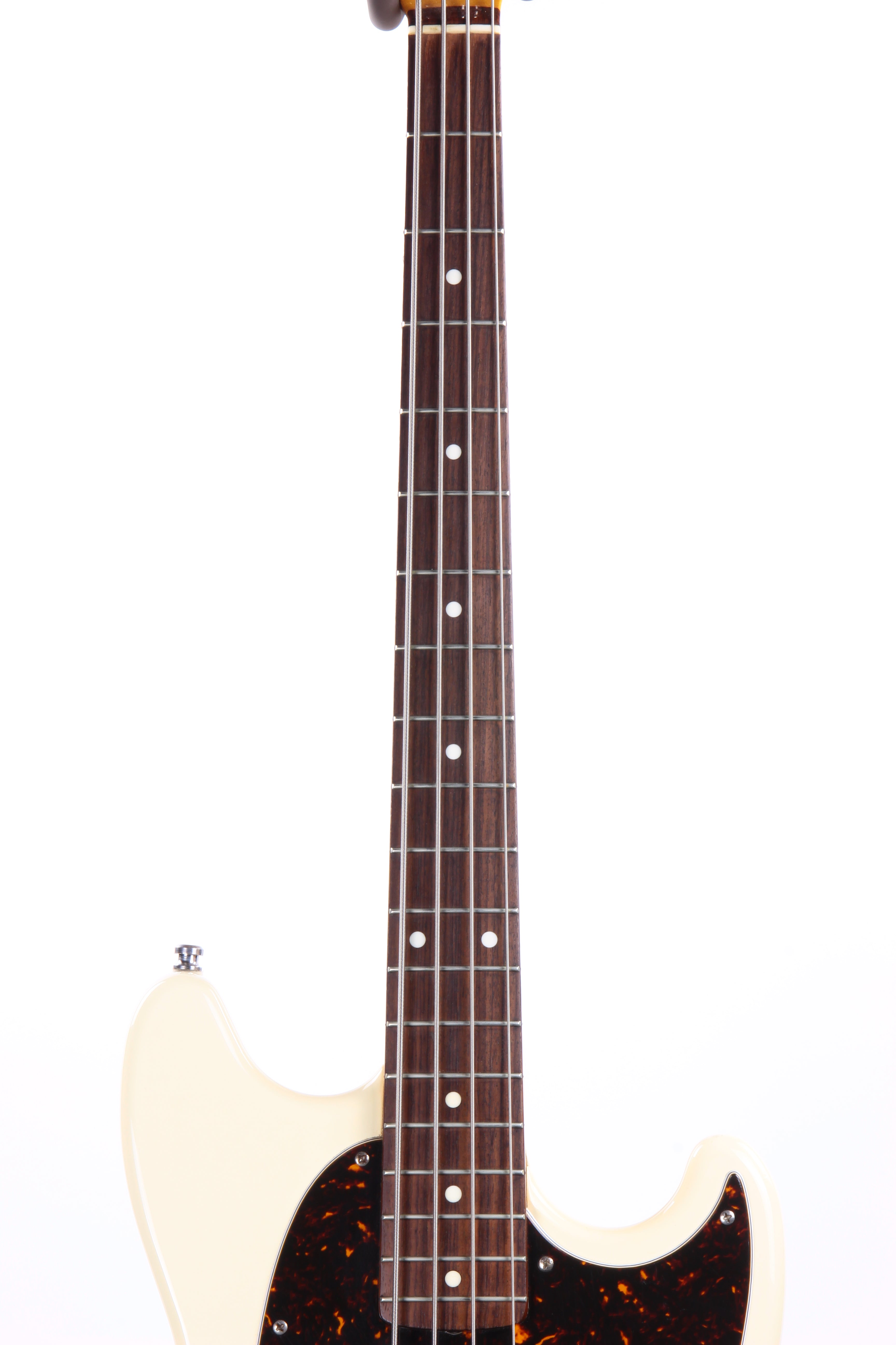 c. 1994 Fender Japan Mustang Bass Olympic White - MIJ Shortscale Vintage  Reissue