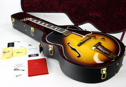 2021 Gibson Custom Shop Wes Montgomery L-5 - Crimson Series, Vintage Sunburst, Jazz Archtop Electric L5