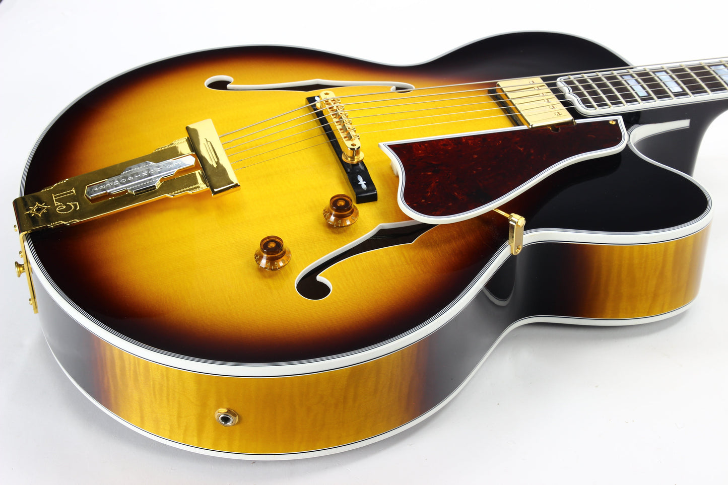 2021 Gibson Custom Shop Wes Montgomery L-5 - Crimson Series, Vintage Sunburst, Jazz Archtop Electric L5