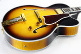 2021 Gibson Custom Shop Wes Montgomery L-5 - Crimson Series, Vintage Sunburst, Jazz Archtop Electric L5