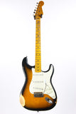 NASH Guitars S-57 Strat Relic ASH 2-Tone Sunburst w/ Original Case - 7.6 lbs Stratocaster