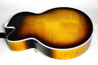 2021 Gibson Custom Shop Wes Montgomery L-5 - Crimson Series, Vintage Sunburst, Jazz Archtop Electric L5