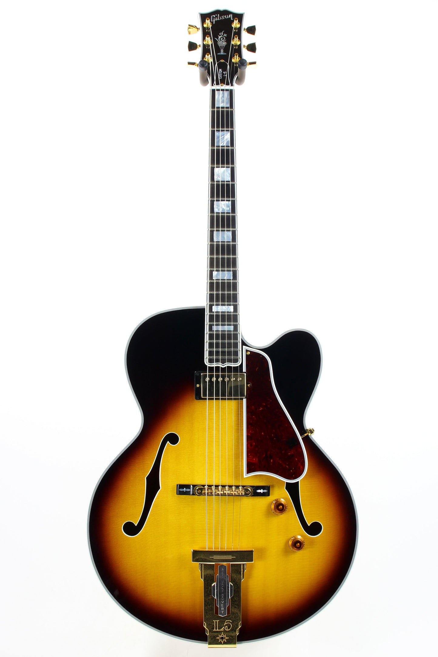 2021 Gibson Custom Shop Wes Montgomery L-5 - Crimson Series, Vintage Sunburst, Jazz Archtop Electric L5